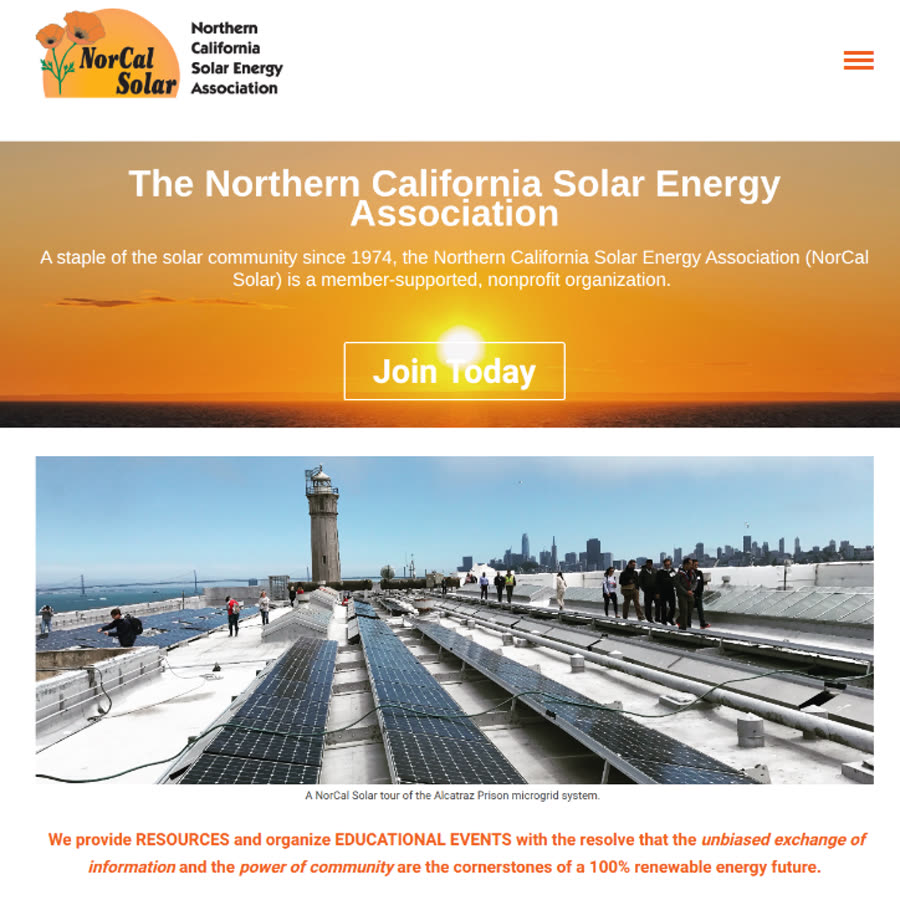 NorCal Solar website